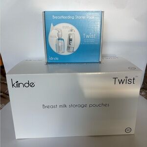 Kiinde Twist Breastfeeding Starter Kit & 90 Storage Pouches